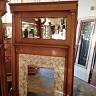 Neo Classical Oak Mantel 145